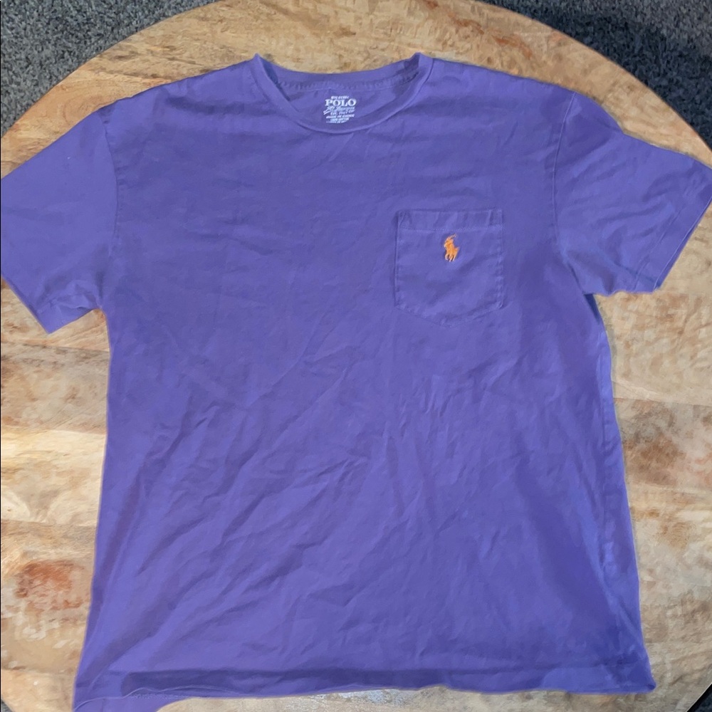 Polo by Ralph Lauren Men's Purple Tee